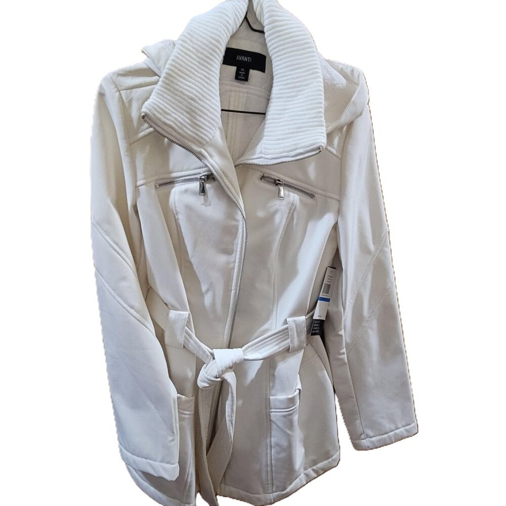 Avanti women's Coat Size XL, Water resistant, Color White (NWT) - Picture 12 of 12
